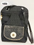 Black Patterns Classic Car Metro Bagpack