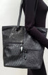 Multi Black Textures Bag Pack