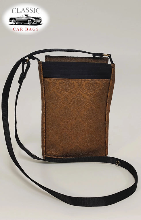 Gold Patterns Classic Car Crossbody