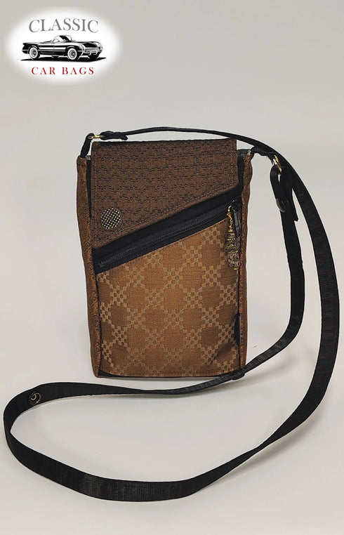 Gold Patterns Classic Car Crossbody