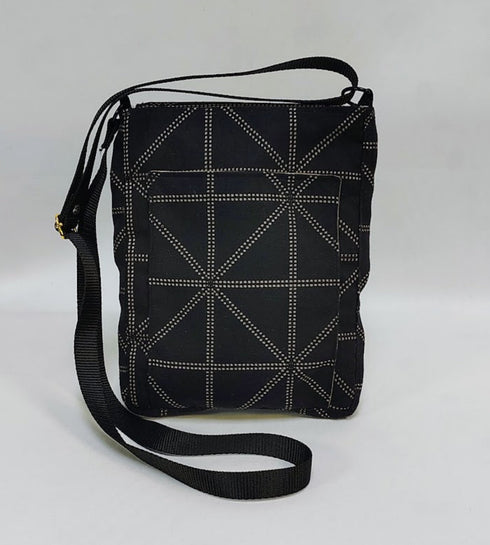 Black Geo Pouch
