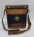 Bronze cross body purse