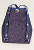 Purple Patterns Fabric Metro Bagpack