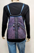 Purple Patterns Fabric Metro Bagpack