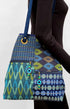 Teal Blue Patterns Bag Pack