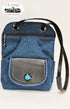 Teal Brocade Patterns Classic Car Metro Bagpack