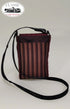 Wine Stripe Classic Car Crossbody