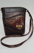 Black Brown Wave Leather
