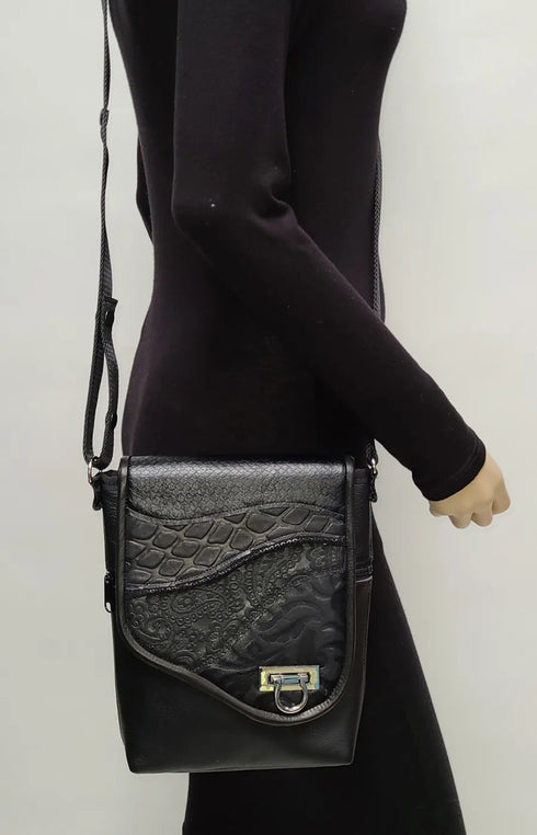 Black Wave Leather